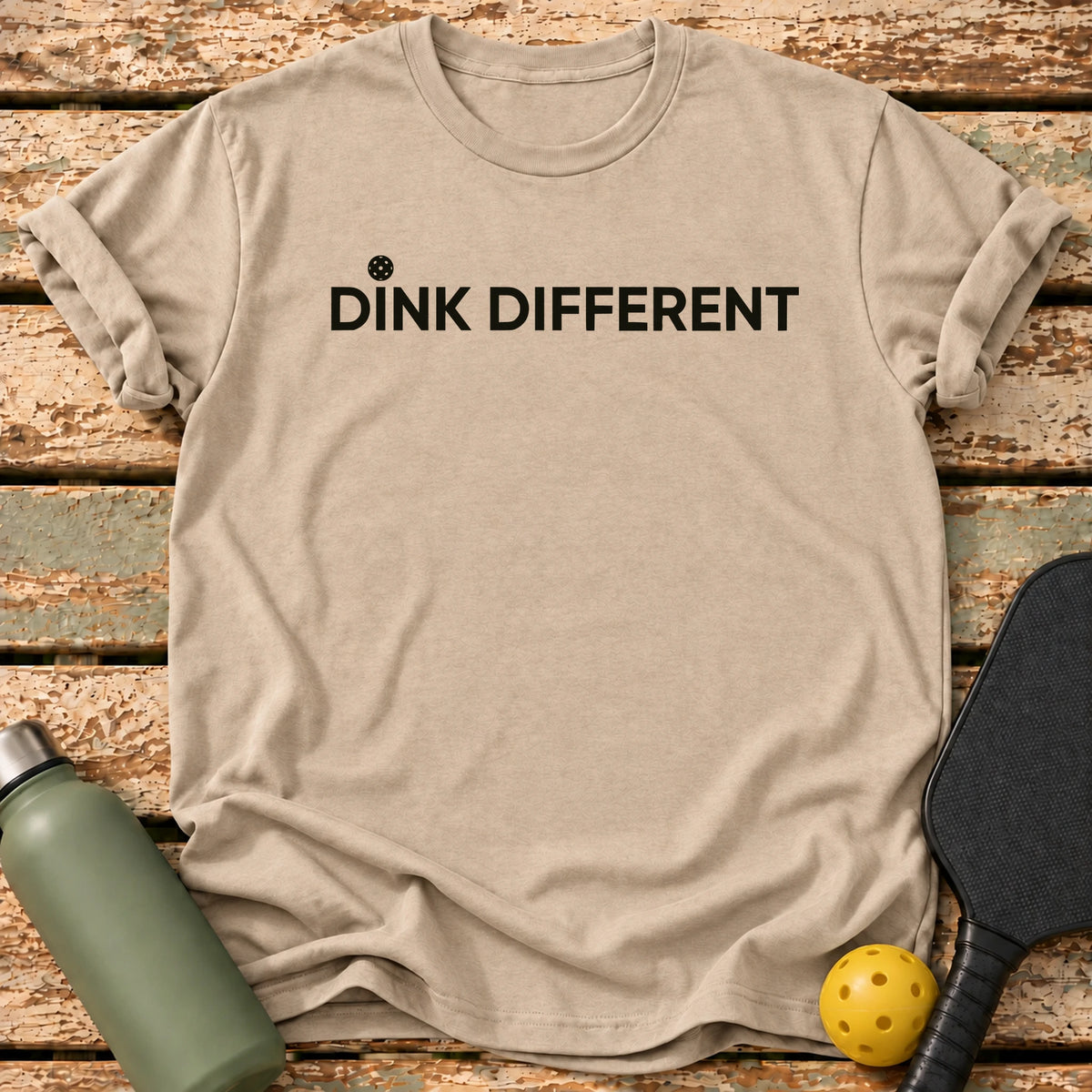 Dink Different T-Shirt – Sand