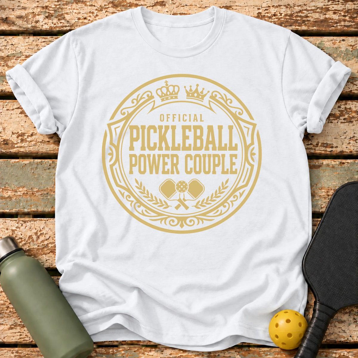 Power Couple T-Shirt – White
