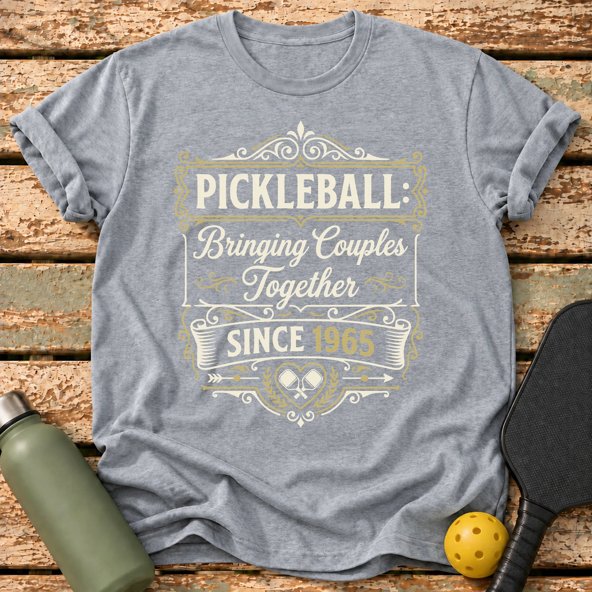 Couples Together T-Shirt – Sport Grey