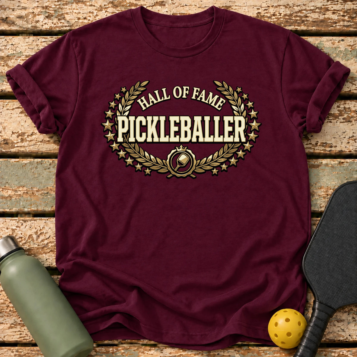 Hall Of Fame T-Shirt – Maroon