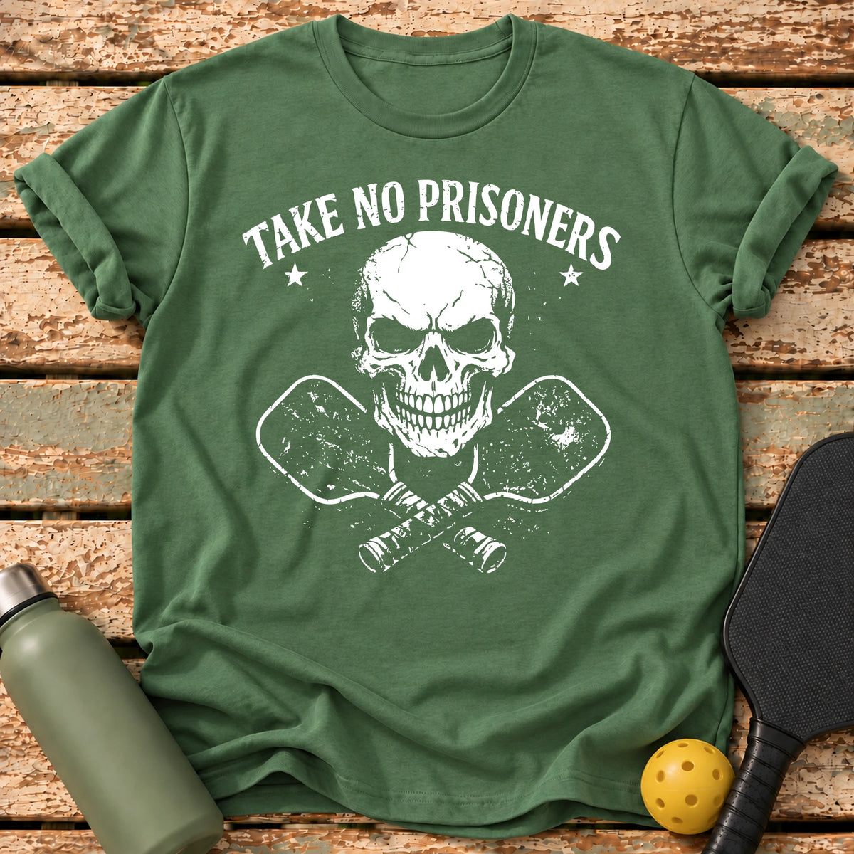 Take No Prisoners T-Shirt – Military Green