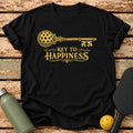 Key To Happiness T-Shirt – Black