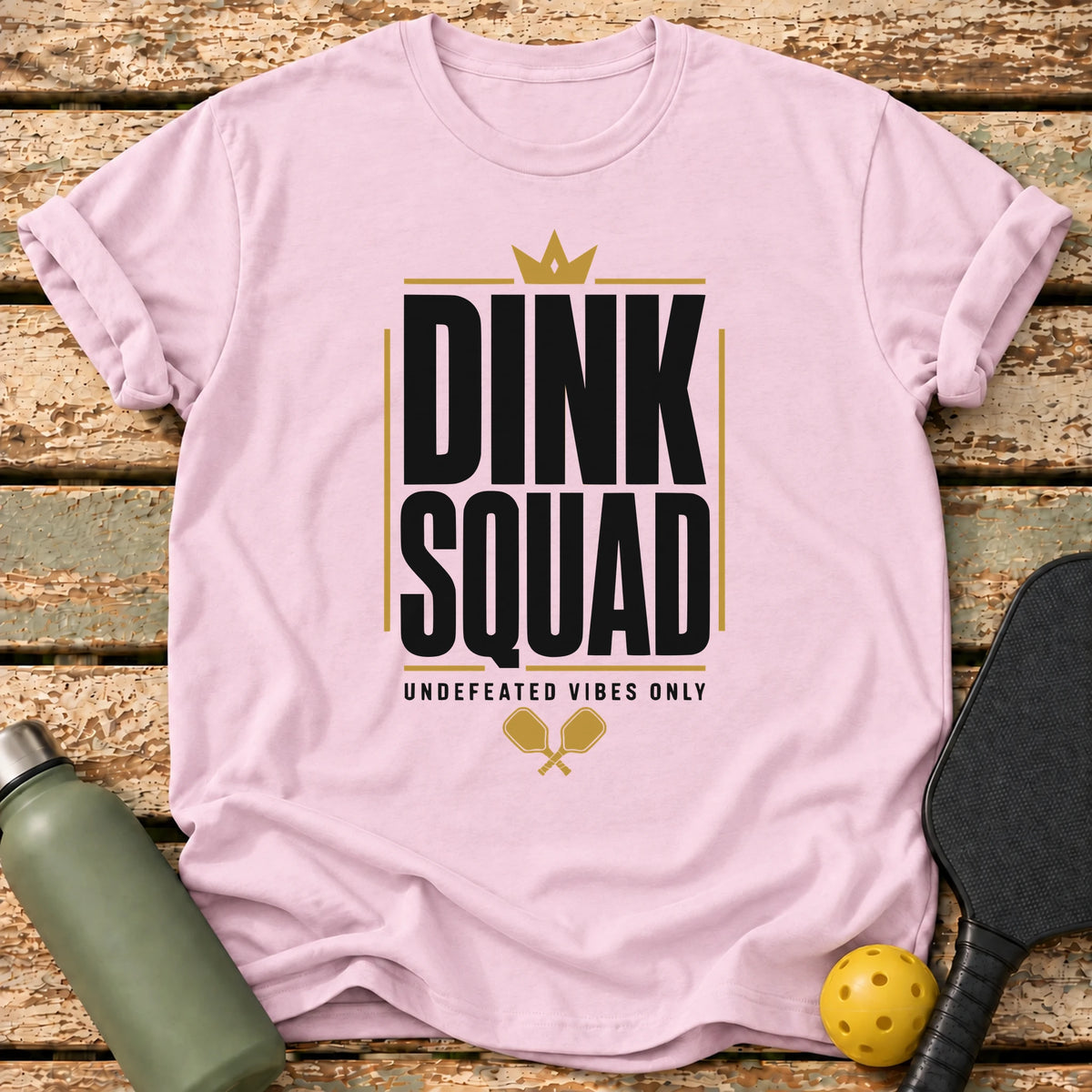 Dink Squad T-Shirt – Light Pink