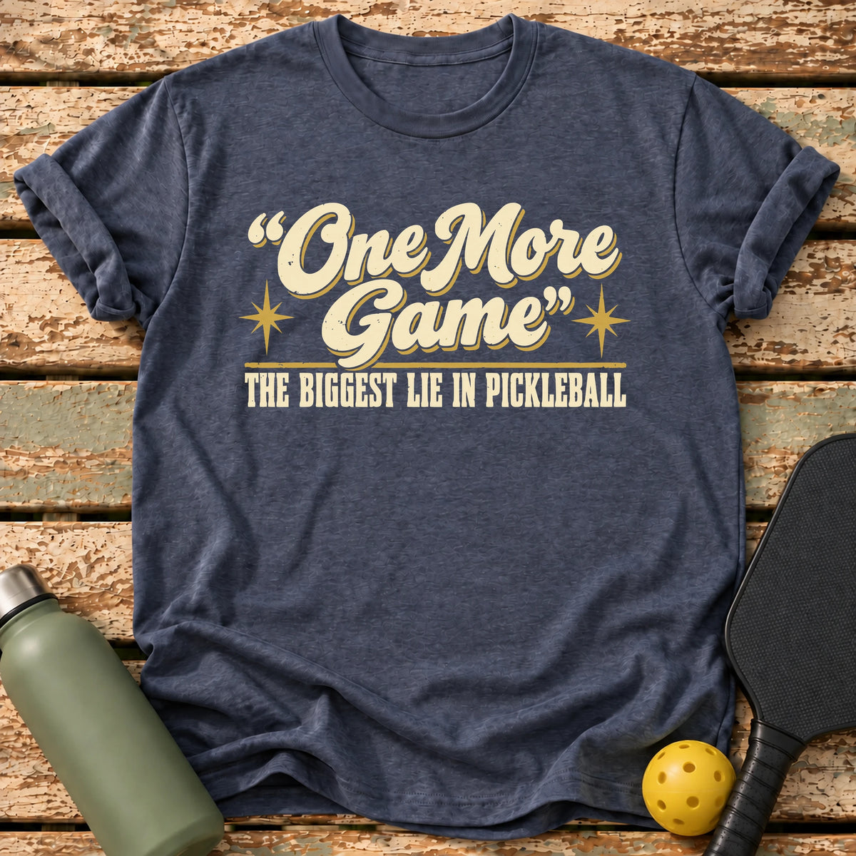 Biggest Lie T-Shirt – Heather Navy