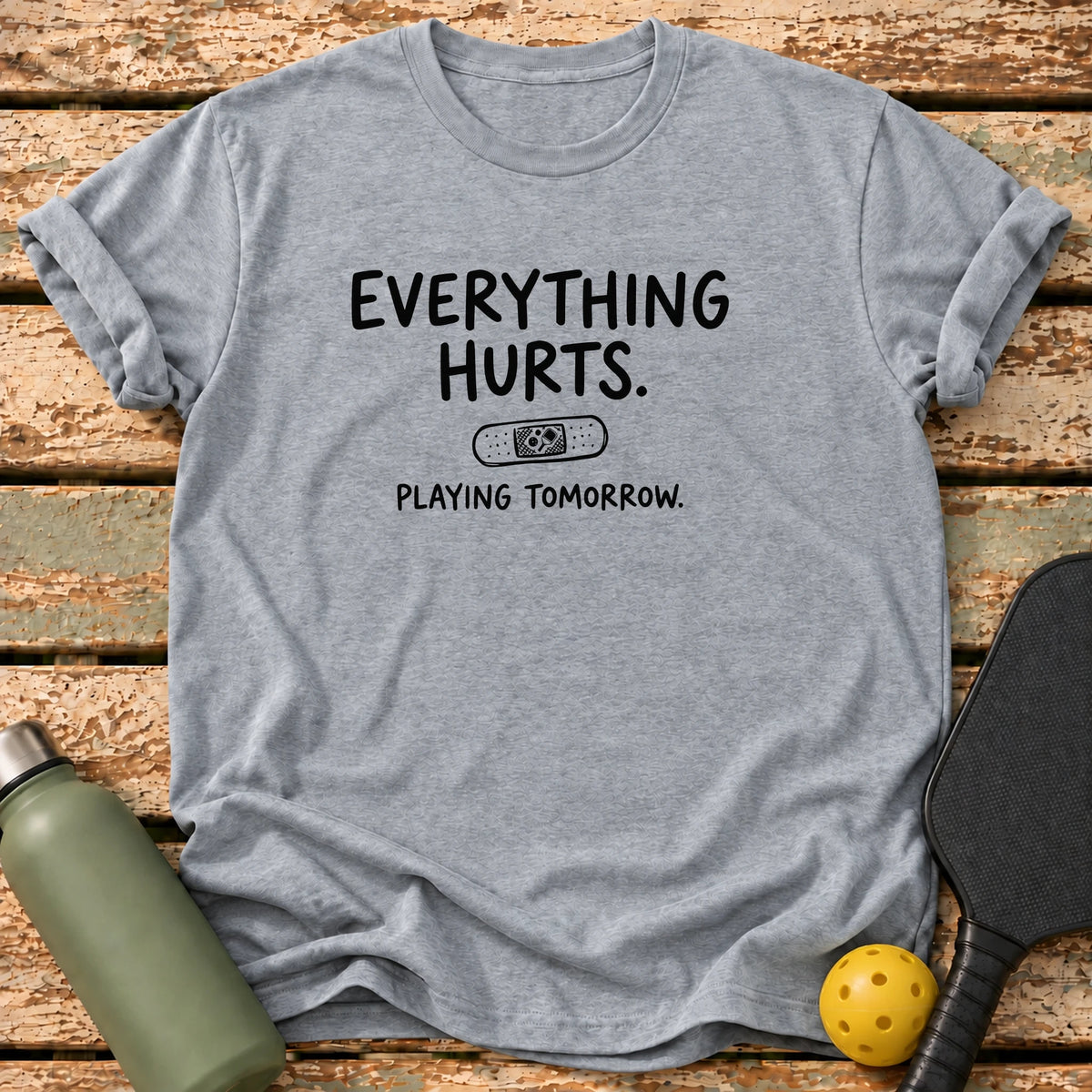 Everything Hurts T-Shirt – Sport Grey
