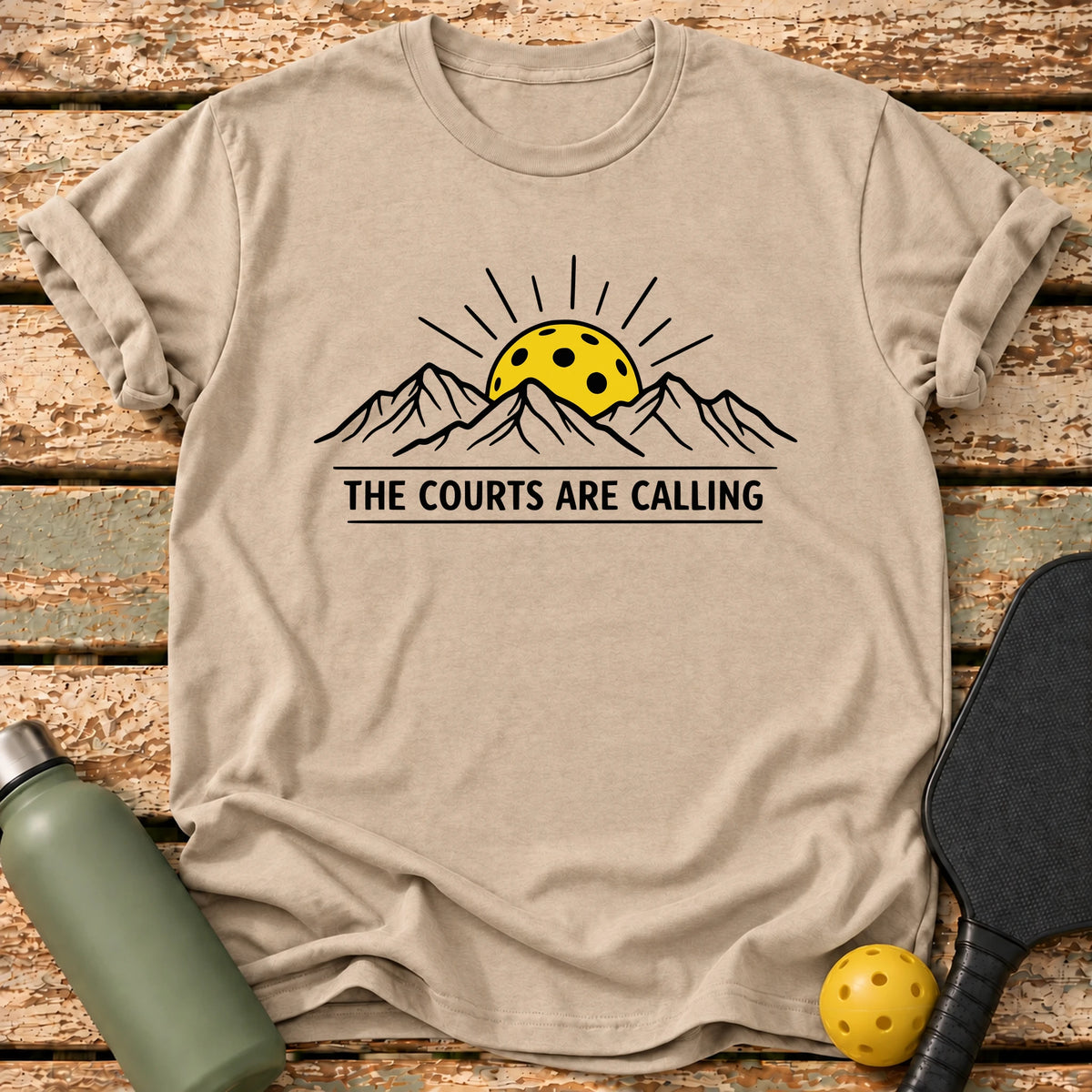 Courts Are Calling T-Shirt – Sand