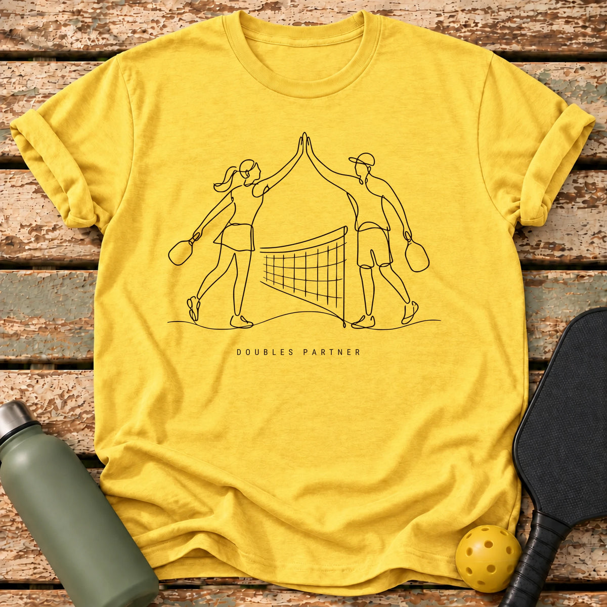 Doubles Partner T-Shirt – Daisy