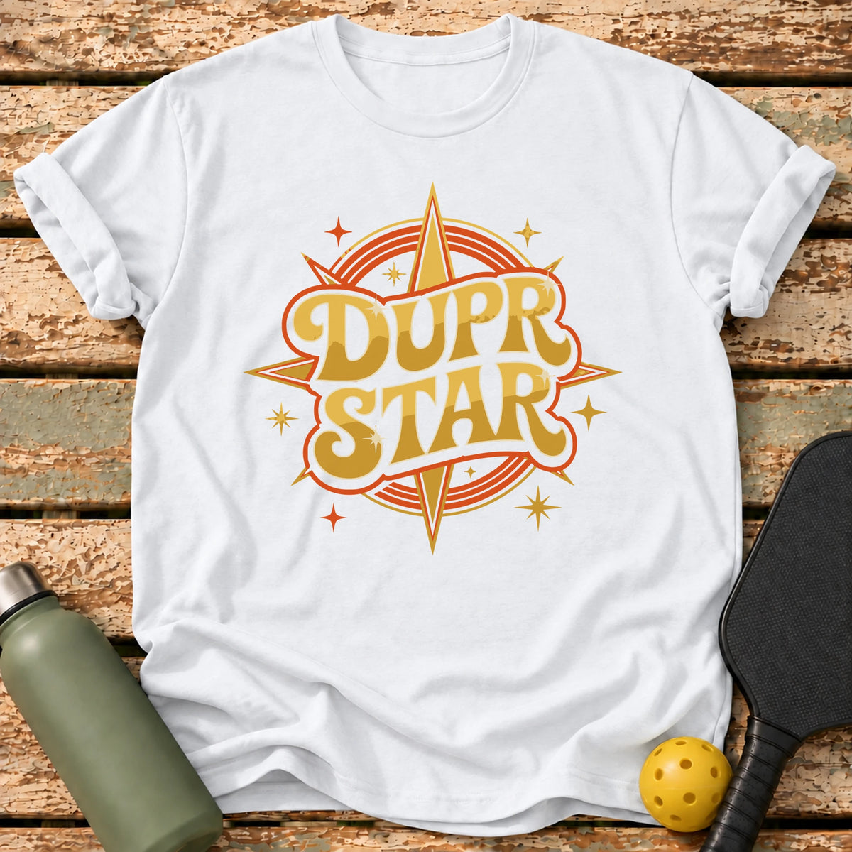 Dupr Star T-Shirt – White