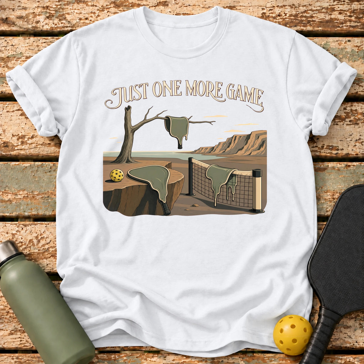 Surreal Court T-Shirt – White