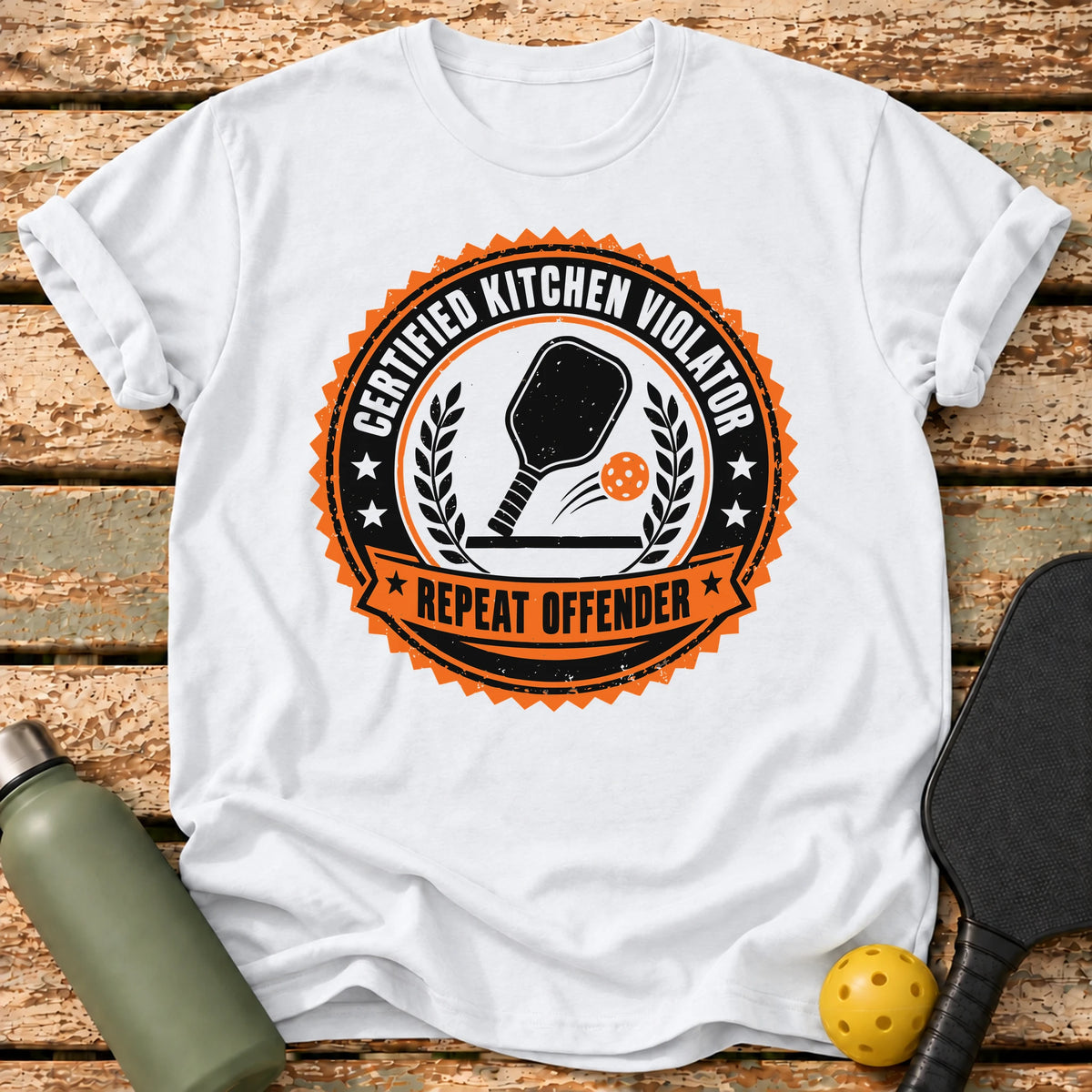 Kitchen Violator T-Shirt – White