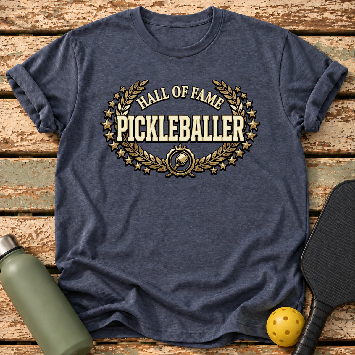Hall Of Fame T-Shirt – Heather Navy