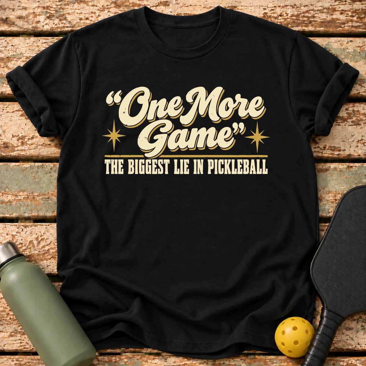 Biggest Lie T-Shirt – Black