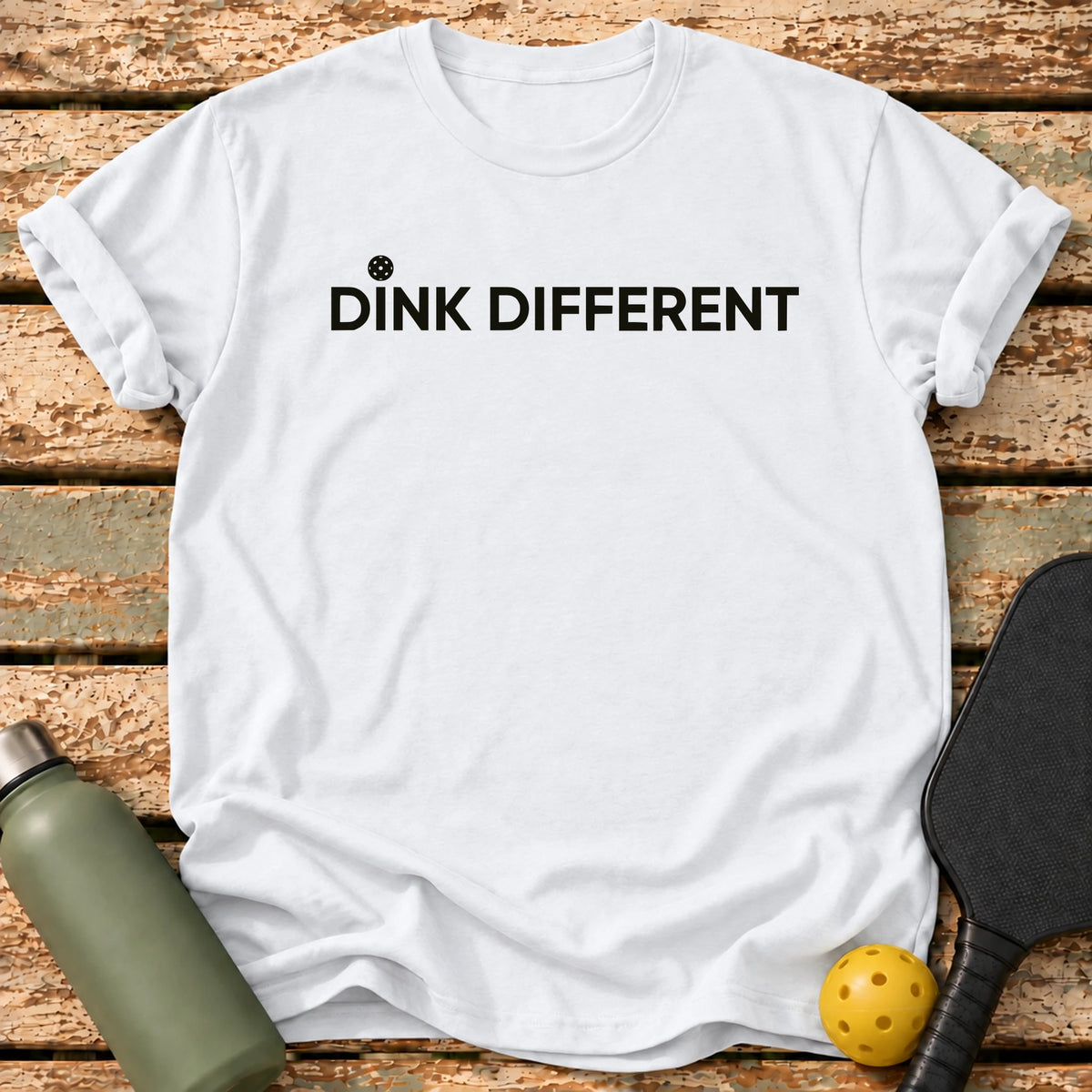 Dink Different T-Shirt – White