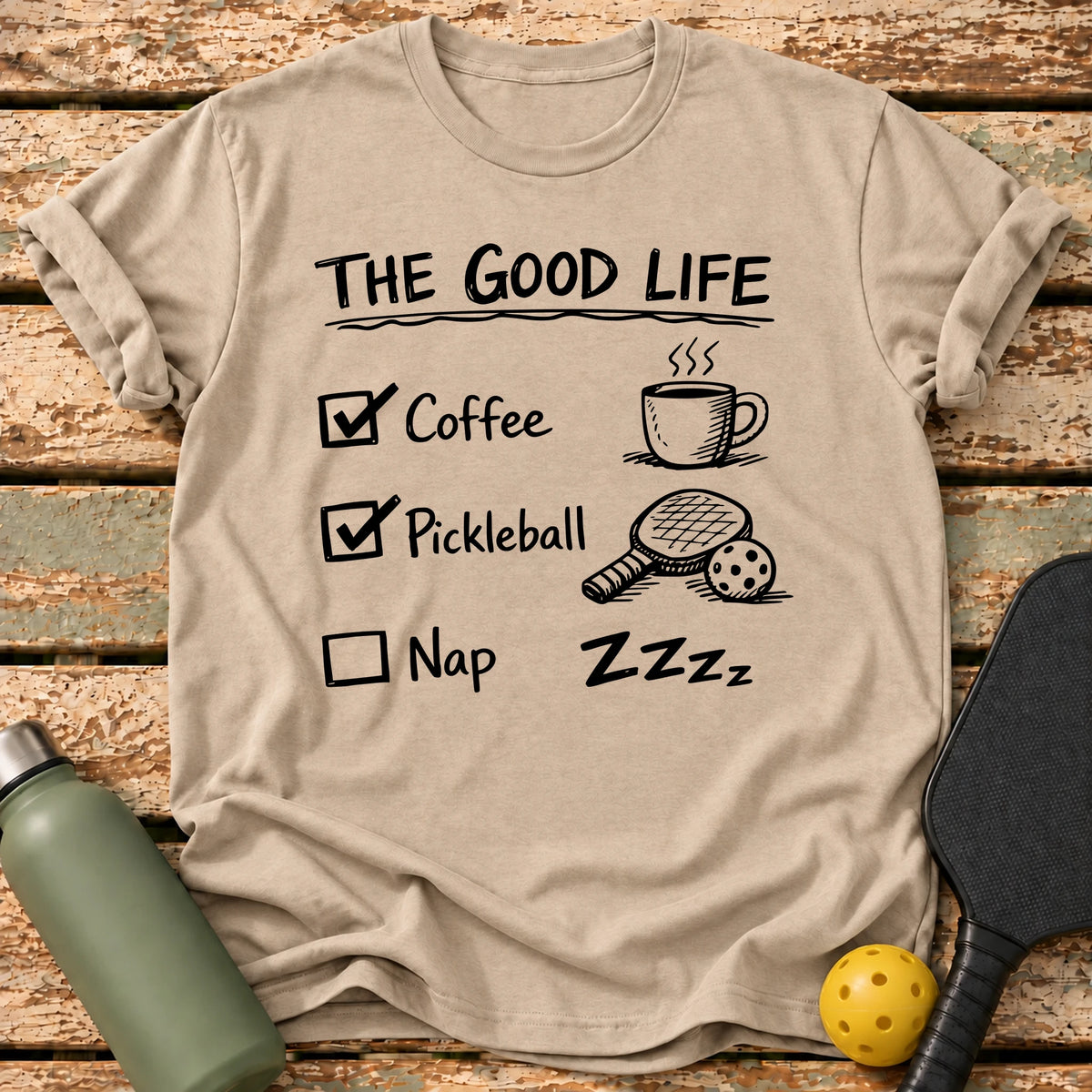 The Good Life T-Shirt – Sand