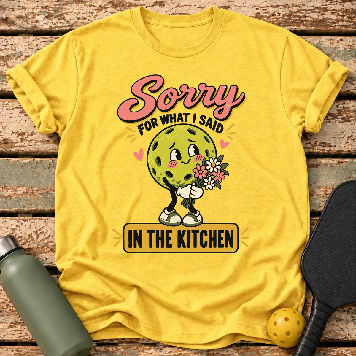 Sorry Kitchen T-Shirt – Daisy