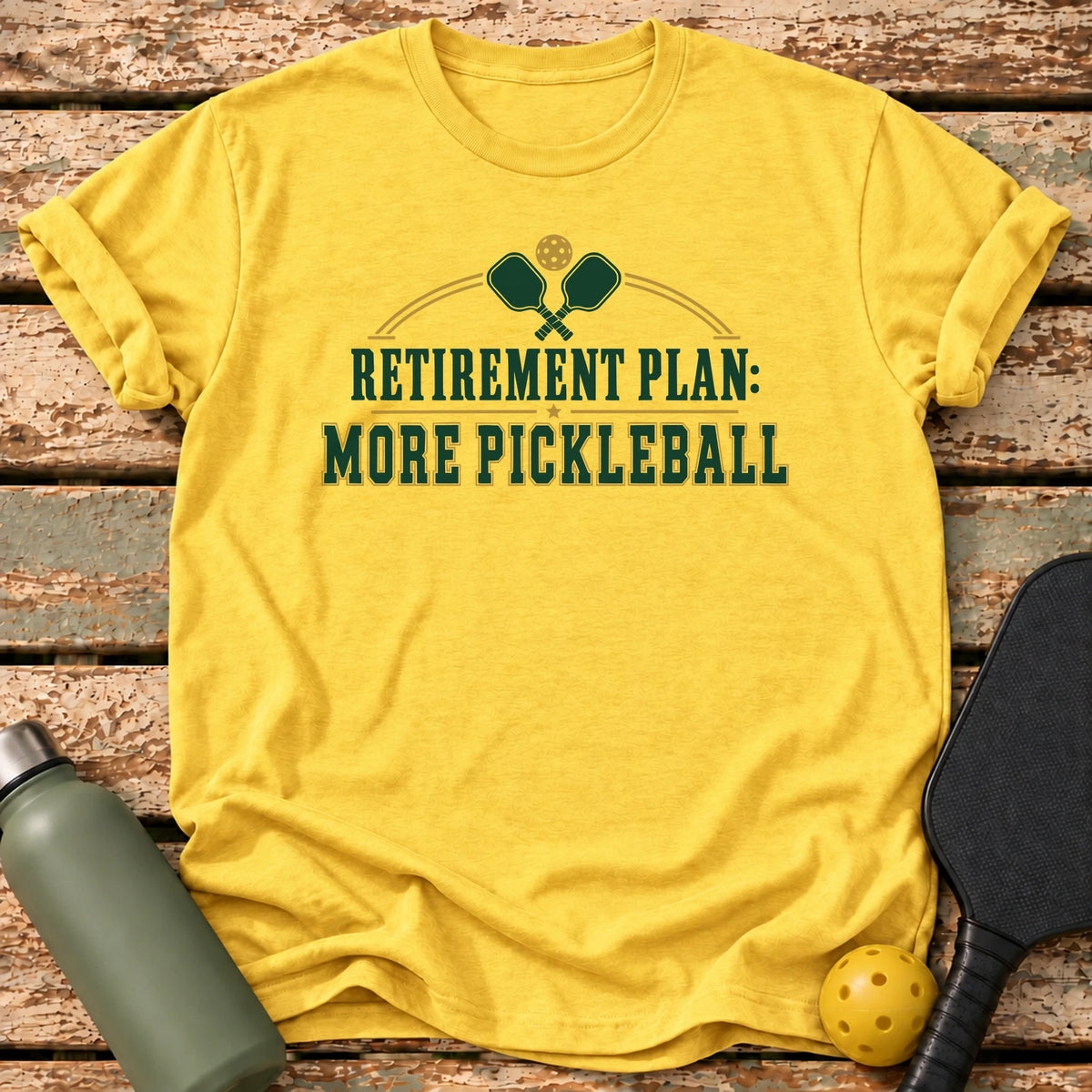 Retirement Plan T-Shirt – Daisy