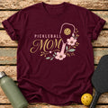 Floral Mom T-Shirt – Maroon