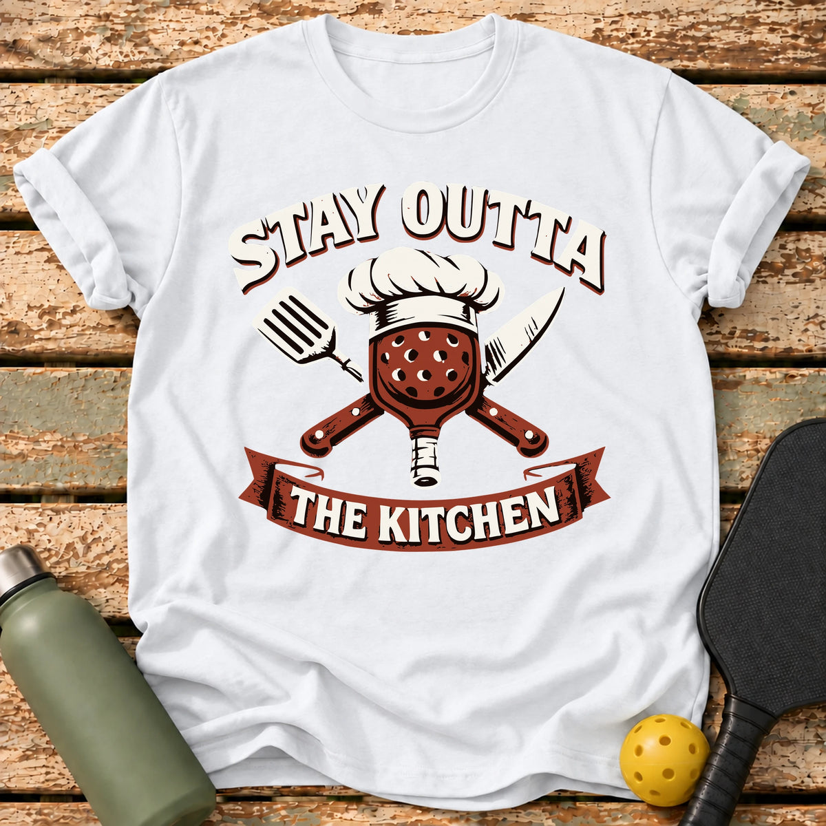 Kitchen Chef T-Shirt – White