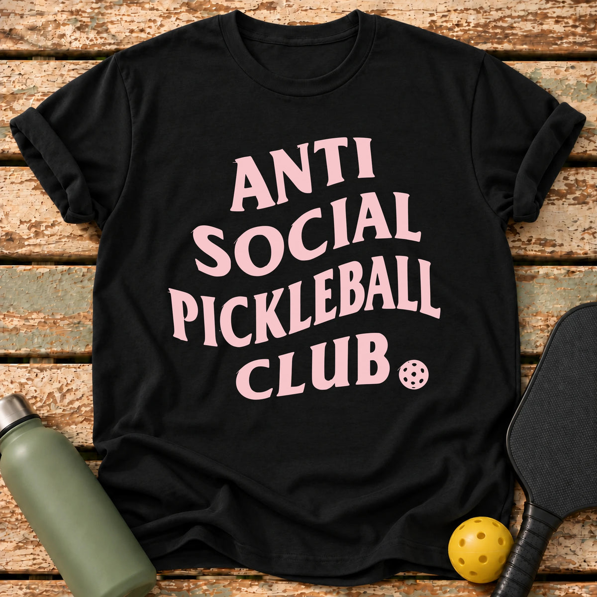 Antisocial Club T-Shirt – Black