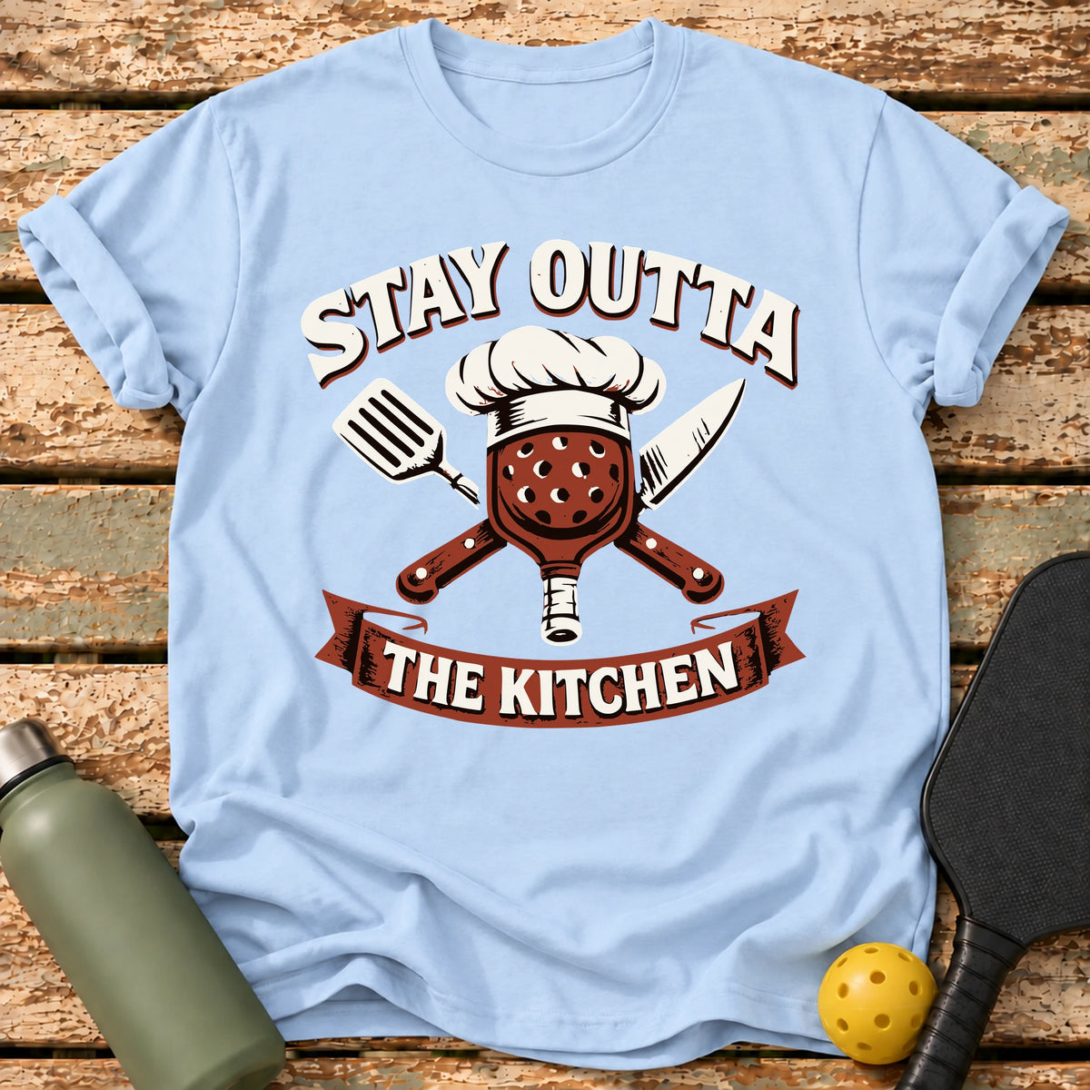 Kitchen Chef T-Shirt – Light Blue