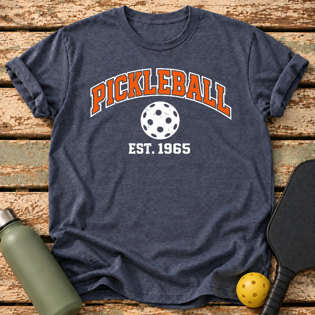 Classic 1965 T-Shirt – Heather Navy