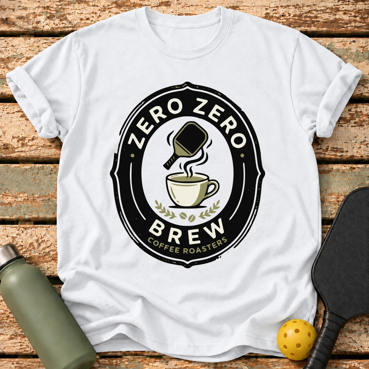 Zero Zero Brew T-Shirt – White