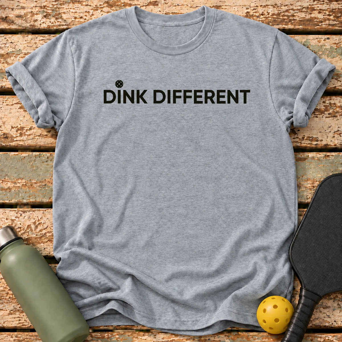 Dink Different T-Shirt – Sport Grey
