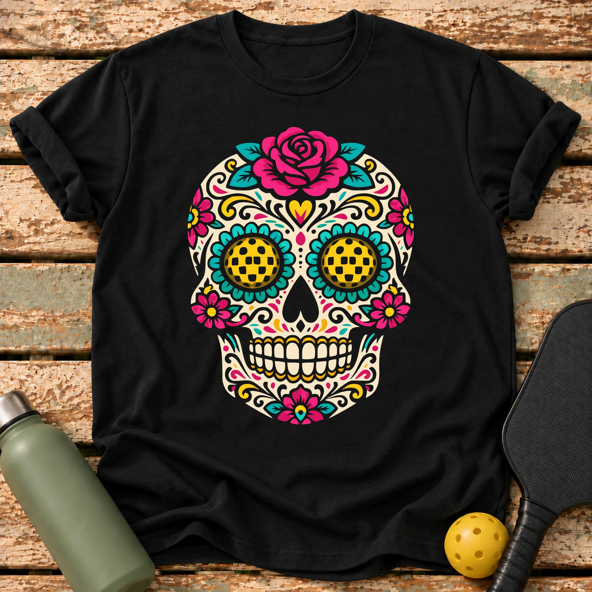 Sugar Skull T-Shirt – Black