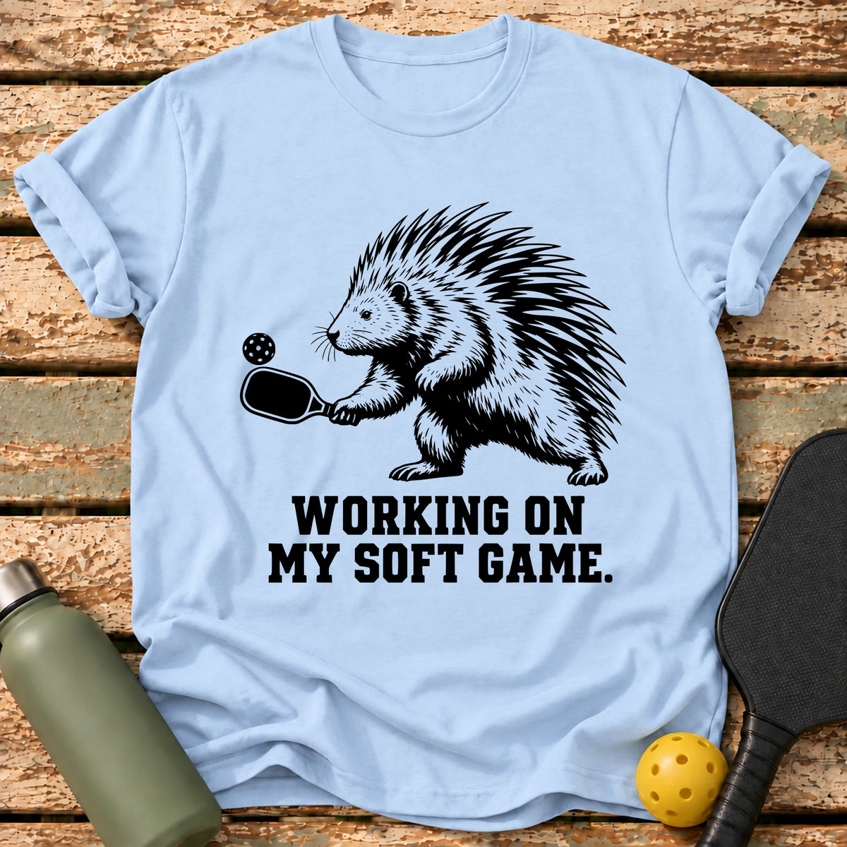 Soft Game T-Shirt – Light Blue